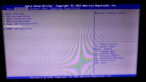 Настройки UEFI биоса