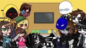 Creepypasta React to Afton Family || 2/5 || RUS || !Read Desc!