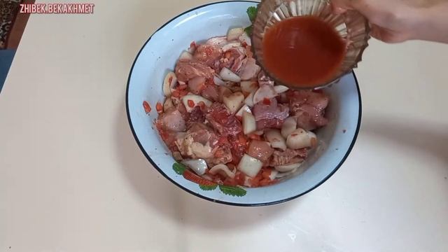 Тауық етінен кәуап.Шашлык? смотреть онлайн