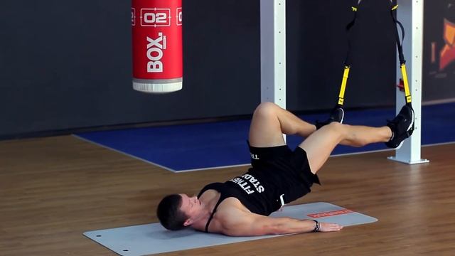 Александр Мельниченко - жиросжигающая тренировка в TRX | Level 3 (профи) | 60 смотреть онлайн