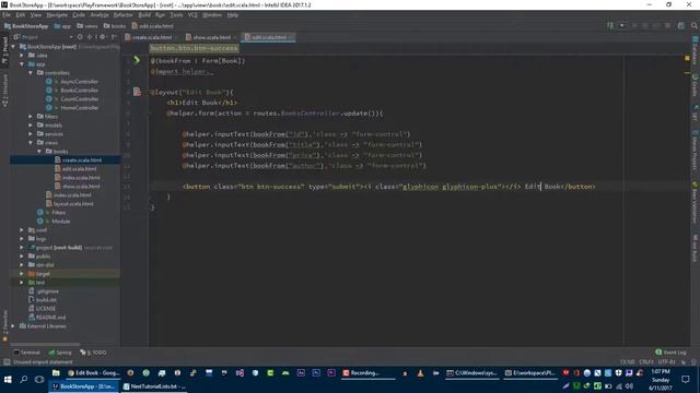 Play Framework Tutorial # 26 | Update Views Part 2 смотреть онлайн