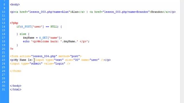 Intro to PHP - Lesson 4 | IF Conditional and POST Array смотреть онлайн