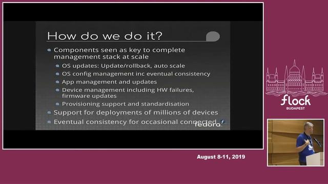 Fedora IoT: who, what, when, where, why, how? - Peter Robinson - Flock 2019 смотреть онлайн