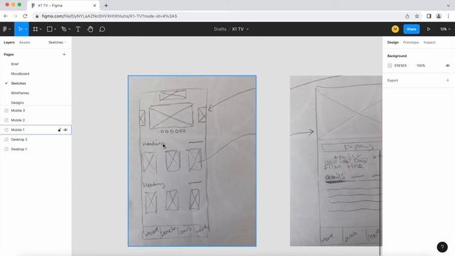 Sketches - Figma Essentials Course UX/UI Design смотреть онлайн
