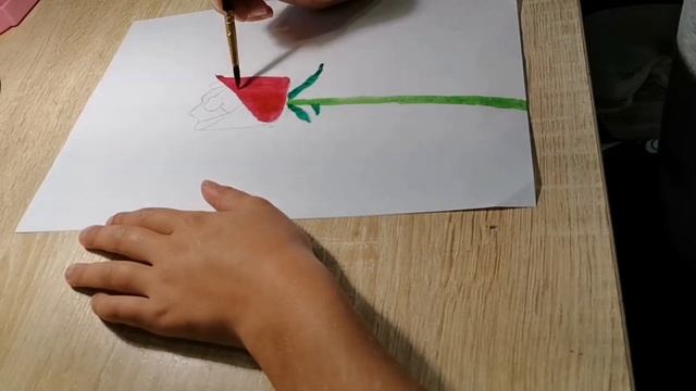 Рисуем тюльпан смотреть онлайн