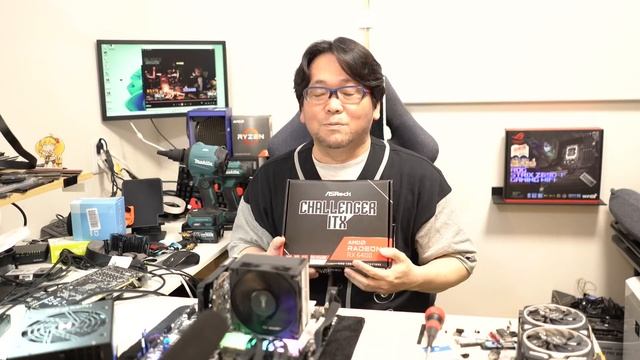 【自作PC】ASRock Radeon RX 6400 Challenger ITX 4GB