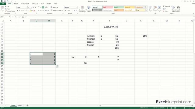 Excel Tutorial for Beginners with 10 Exercises - Video 1/5 - The fundamentals смотреть онлайн