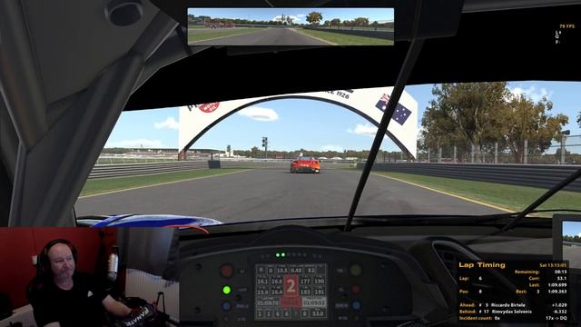 iracing Ferrari challenge Sandown смотреть онлайн