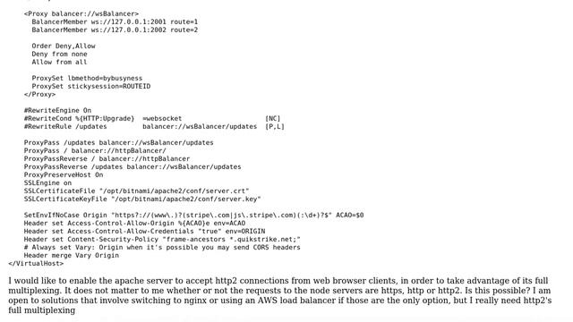 DevOps & SysAdmins: apache reverse proxy http2 to https смотреть онлайн