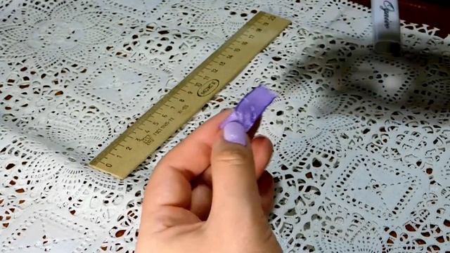 DIY/ Embroidery ribbons/ Lilac/ Part 1. Вышивка сирени из атласных лент. Часть 1 смотреть онлайн