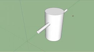 Отверстия в криволинейных поверхностях SketchUp