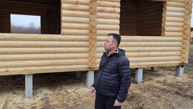 ДревЭксперт. Отзыв на дом из оцилиндровки под усадку Красивый (ноябрь 2019) смотреть онлайн