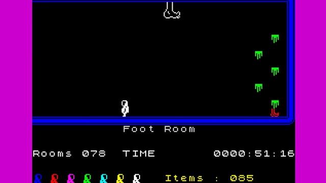 Jet Set Willy II Walkthrough, ZX Spectrum смотреть онлайн