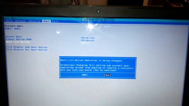 Как сделать выбрать загрузку с флэшки в Bios биосе Dell. Всё просто. смотреть онлайн