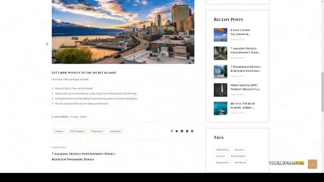Ami Homestay - Hotel Booking WordPress Theme vacation resort смотреть онлайн