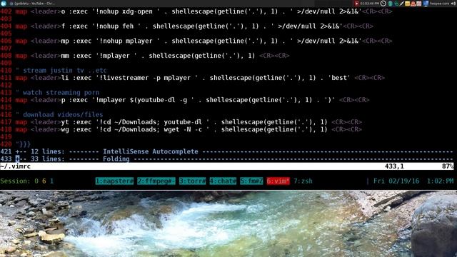 Run Bash Commands in Vim - Linux BASH VIM CLI смотреть онлайн