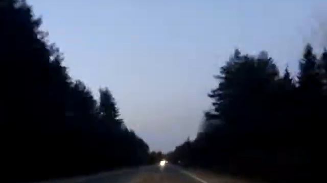дорога вечером в Товарково.mpg смотреть онлайн