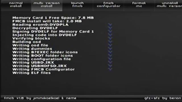 установка softmod (free mc boot) на PS2 смотреть онлайн