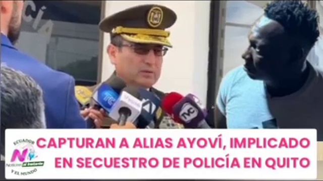 🔴 Captura de alias Ayoví implicado en secuestr0 de policía en Quito смотреть онлайн