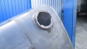 Пропарка топливного бака перед сваркой