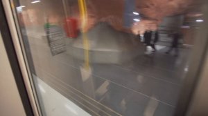 Sweden, Stockholm, Rådhuset, subway ride to Central Station, 3X escalator, 1X elevator