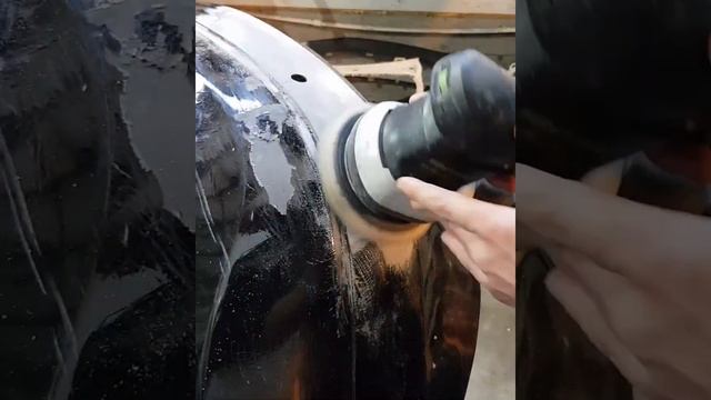 Выполняем ремонт бампера, всё ровняет на пластике под грунт, без шпаклевки. смотреть онлайн