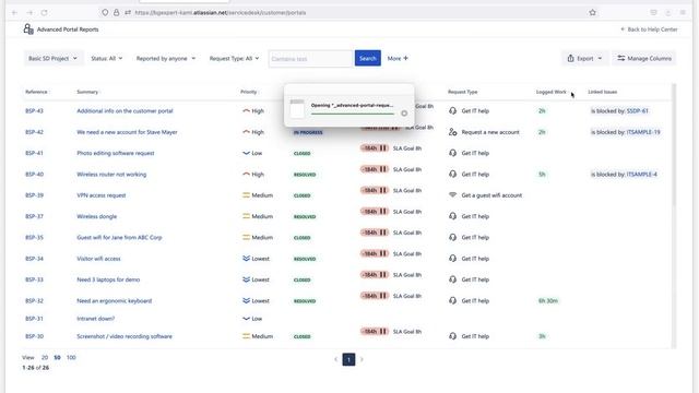 Advanced Portal Reports for Jira Service Management смотреть онлайн