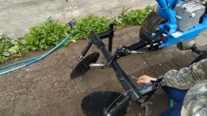 Сцепка с быстрой регулировкой для мотоблока