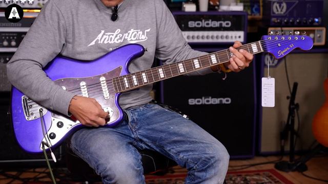 Unboxing The Squier Classic Vibe Purple Bass VI смотреть онлайн
