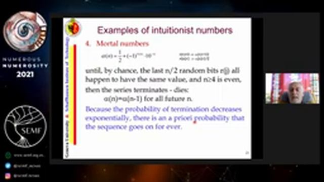 Nicolas Gisin | Time in Physics and Intuitionistic Mathematics | NUMEROUS NUMEROSITY 2021 смотреть онлайн