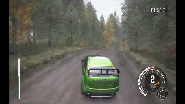 DiRT Rally - FORD FOCUS RS RALLY 2007 - Gameplay (ПК)