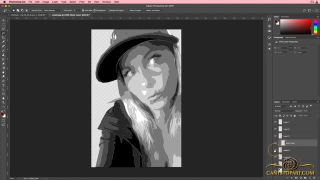 How to Create a Multi-Layered Stencil in Photoshop | Cant Stop Art смотреть онлайн