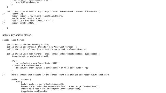 Code Review: Java file transfer through sockets смотреть онлайн