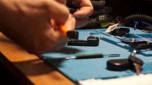 замена батарейки в ключе Honda cr-v