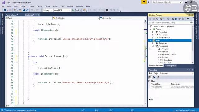 ПС - C# - 2019 - Брокер базе података - SQL Server [HD 720p] смотреть онлайн