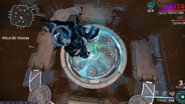 Warframe - Sortie/Incursion Assassination Kela De Thaym - Solo Frost смотреть онлайн