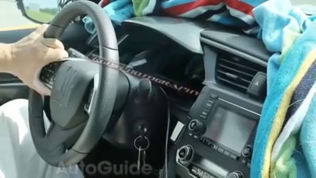 2016 Honda Civic Interior Spy Shots Leaked смотреть онлайн