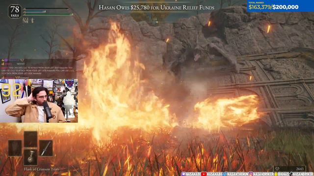 Hasanabi takes on his first dragon [Elden Ring Part 10] смотреть онлайн
