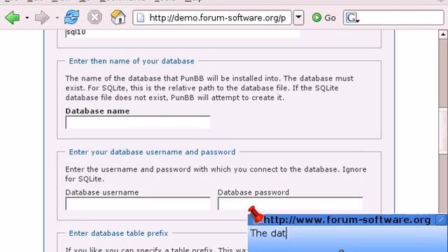 PunBB Installation Screencast смотреть онлайн