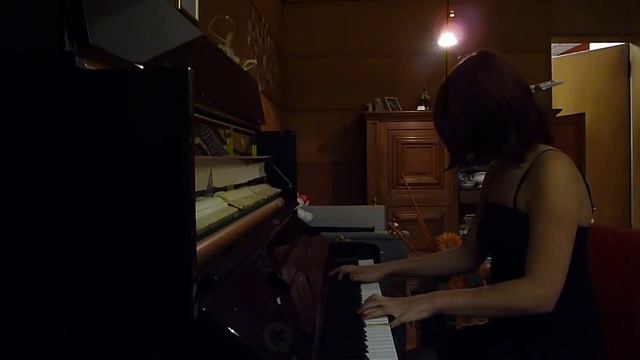 Die fabelhafte Welt der Amelie piano large version 2010 cover Comptine d'Un Autre Été HD смотреть онлайн