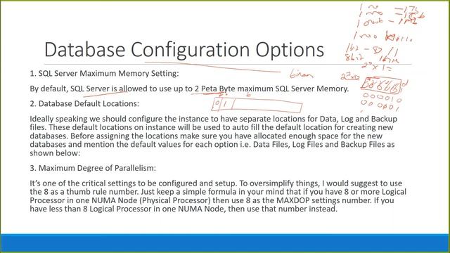 Part 10 SQL Server Administration in Amharic Language Database Configuration Options Part 1 смотреть онлайн