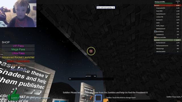 RockBluBoy | A zombie king | ROBLOX смотреть онлайн