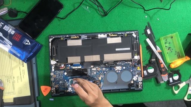 ASUS ZENBOOK DUO 14 UX481 || DISASSEMBLY AND CLEANING FAN смотреть онлайн