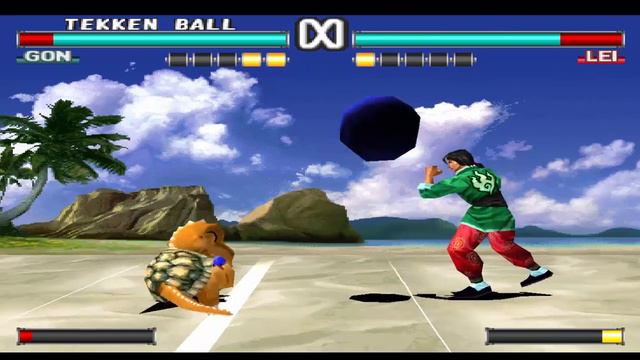 Tekken 3 Ball Mode with Gon смотреть онлайн