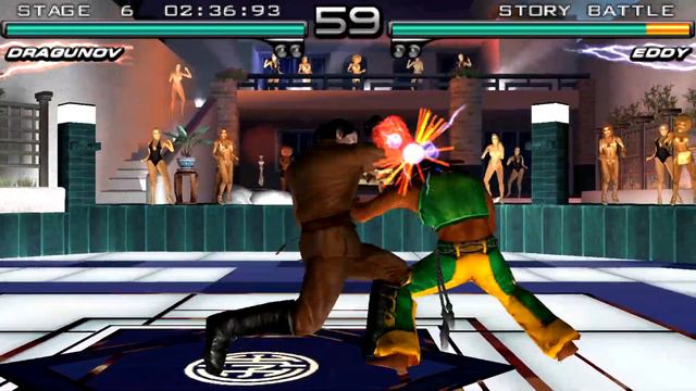 Tekken 5 Dark Resurrection (Sergei Dragunov) смотреть онлайн