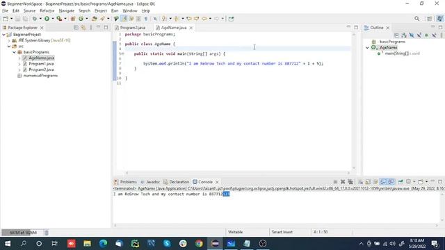 Beginner's Series : 04 - Interview Question on System.out.println() смотреть онлайн