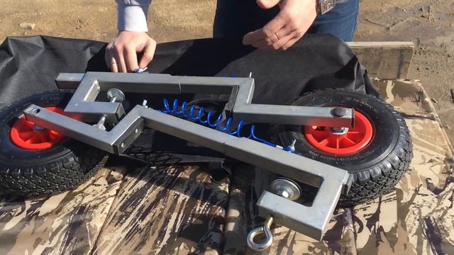 Транцевые колеса на струбцинах + сумка смотреть онлайн