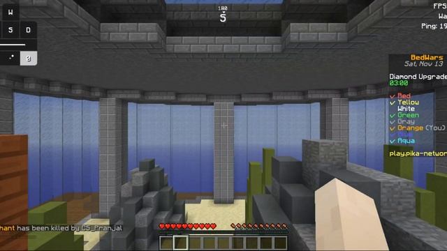 Playing Bedwars in Pika Network with Salwyrr client смотреть онлайн