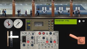 Возвращаемся в депо на 81-717 (грузовой депо варшавское). #симуляторметро
