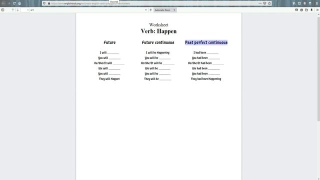How to create amazing printable learn English verb conjugations worksheets? смотреть онлайн